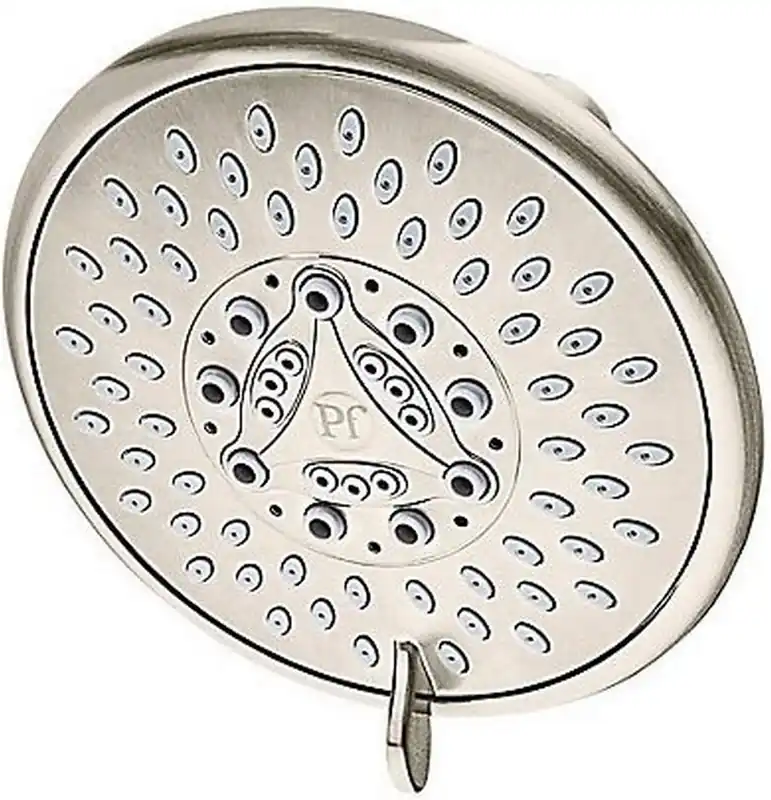 SK0453300-US20260702-105043-0 Pfister J15-070K Job Pack Multi-Function Showerhead-12, Brushed Nickel - Image 1