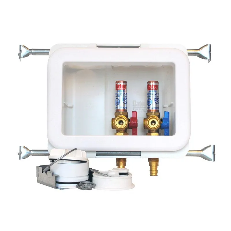 SK0453312-US20260702-105043-0 Oatey 38481 Quarter-Turn F1960 PEX Washing Machine Supply Box - Image 1