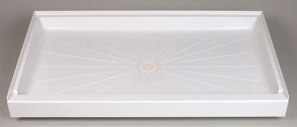 Mustee 3460M Durabase Shower Base 34 in L x 60 in W x 5-1/2 in H