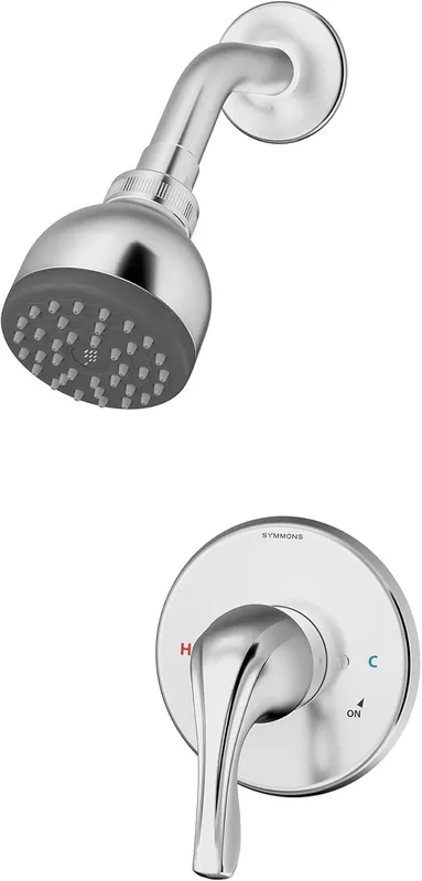Symmons 9601-PLR-1.5-TRM Origins Single Handle 1-Spray Shower Trim in Polished Chrome - 1.5 GPM