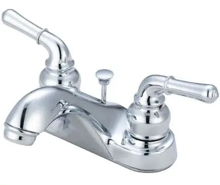 SK0453639-US20260702-105043-0 Pioneer L-7242 Accent 1.2 GPM Centerset Bathroom Faucet with Brass Pop-Up Drain Assembly - Image 1