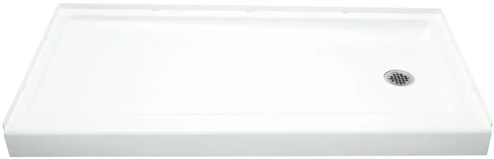SK0453680-US20260702-105043-0 Sterling 72171120-0 Ensemble 60 in x 30 in Shower Base with Right Drain - Image 1