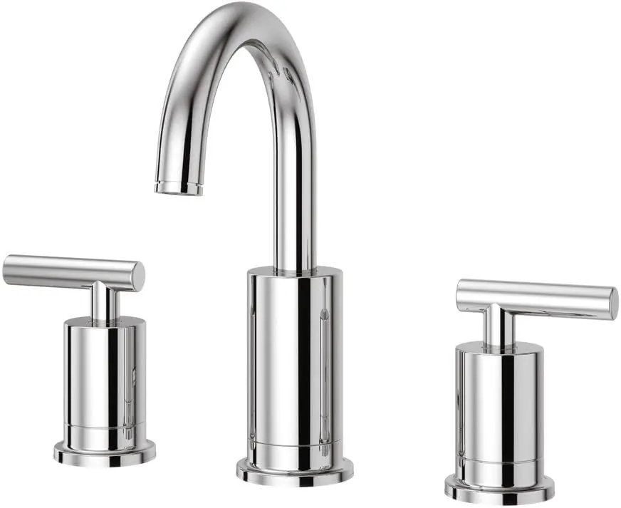 Pfister LG49-NC1C Contempra Bathroom Sink Faucet, 8-Inch Widespread, 2-Handle, 3-Hole, Replacement MPN LG49-NC1C