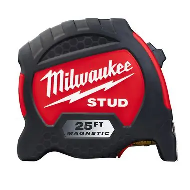 Milwaukee 48-22-9725M 25Ft Magnetic Stud Tape Measure