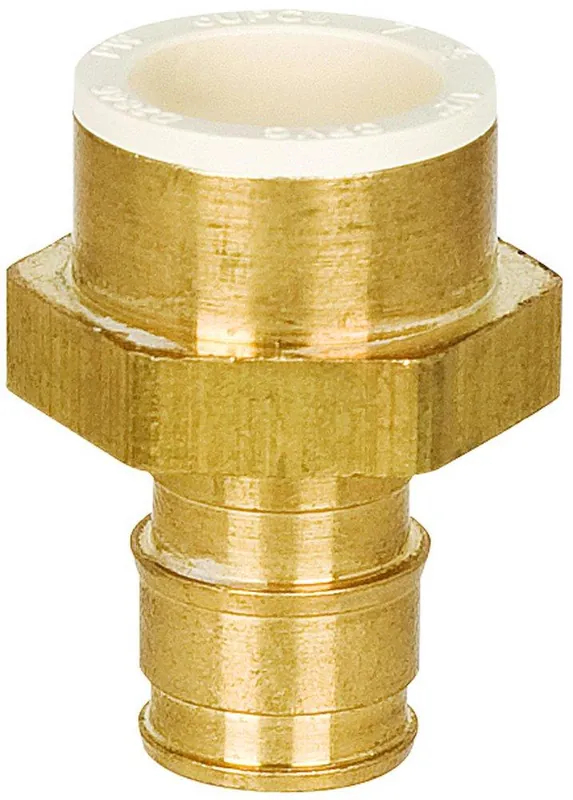 Sioux Chief 645WGC3 PowerPEX 3/4 inch Brass PEX Expansion x CPVC Socket Weld Adapter