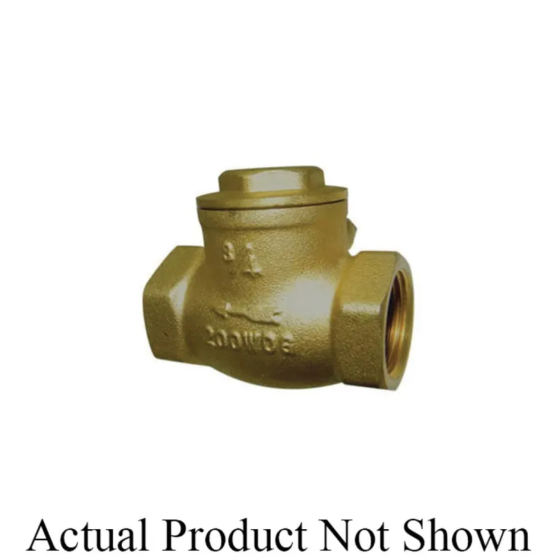 SK0454015-US20260702-105043-0 Red-White Valve 246AB_1-1/2 LOW LEAD BRASS SWING CHECK - Image 1