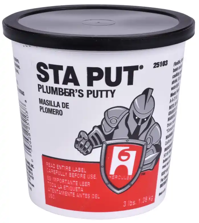 SK0454040-US20260702-105043-0 Hercules 25103 Sta Put Plumber Putty 3 lb Pail Replacement MPN - Image 1