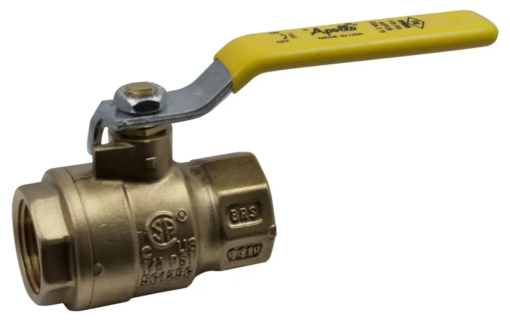 Apollo Valves 77F10401 3/4 FNPT Full Port Brass Threaded Ball Valve