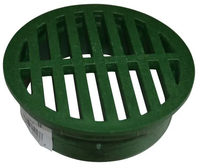 SK0454119-US20260702-105043-0 NDS 13 Polypropylene Round Grate for 4 Sewer and Drain Pipe - Image 1