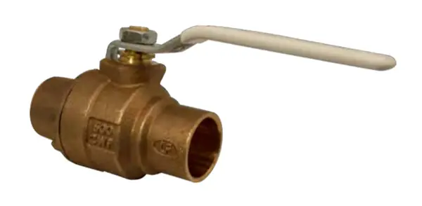 Apollo 77CLF20801A 2 Inch Soldered x Soldered Ball Valve 600 PSI CWP