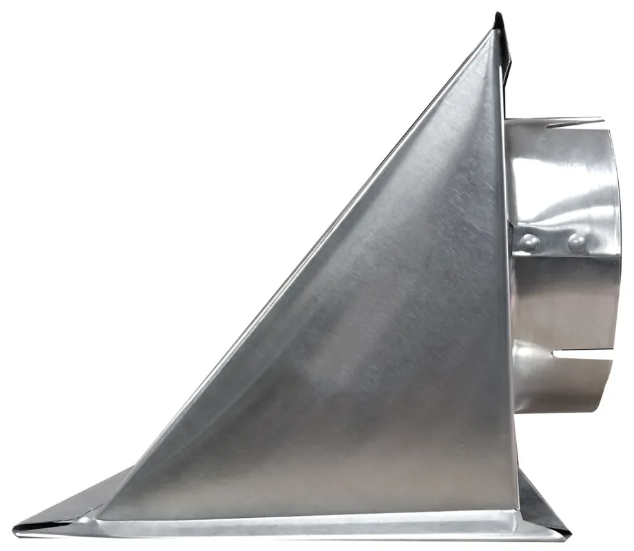 SK0454466-US20260702-105043-0 Builder's Best 110166 4 Diameter, Aluminum, Dryer Eave Vent with Flapper - Image 1