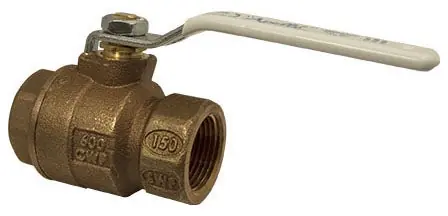 Apollo Valves 77CLF10501A 1 x 1, FPT x FPT 600 PSI CWP Non-Shock 150 PSI SWP Lead-Free Ball Valve