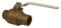 Apollo Valves 77CLF20301A 1/2 x 1/2 C x C 600 PSI CWP Non-Shock Lead-Free Ball Valve