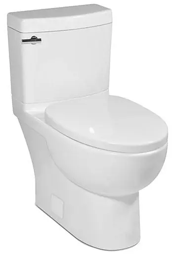 ICERA C-3250.01 Compact Elongated Toilet Bowl with Seat 1.28 GPF
