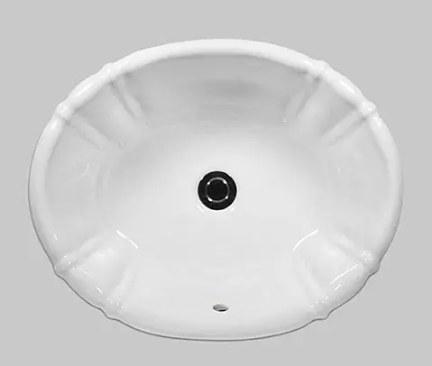 ICERA 1520.000.01 Bathroom Vessel Sink Drop-In Self-Rimming