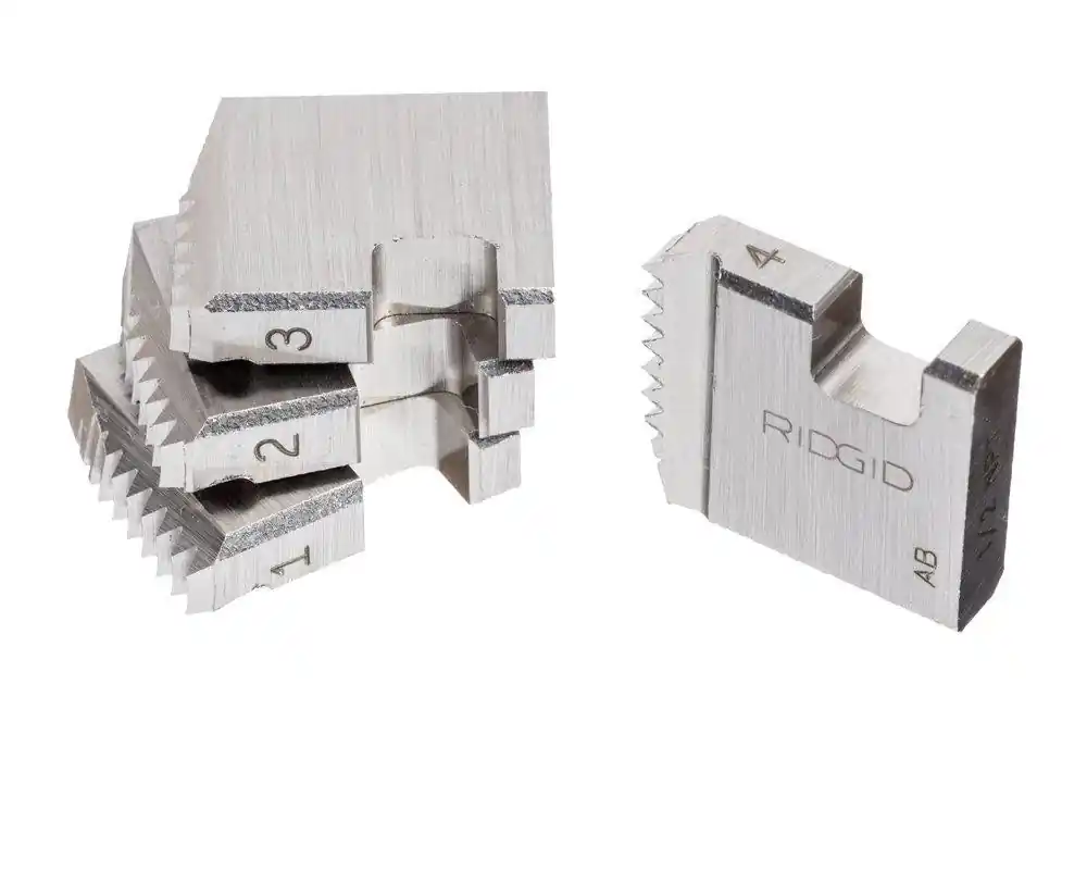 SK0454791-US20260702-105043-0 Ridgid 37825 - 1/2 NPT, 14 TPI, Alloy Steel, Right Hand Cut Direction, Threader Pipe and Bolt Die - Image 1