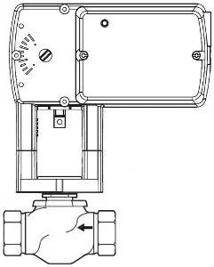 SK0455023-US20260702-105043-0 Schneider Electric VA-7273-804-4-06 SmartX Globe Valve Assembly 3/4 in 2-Way MA51-7103-100 - Image 1