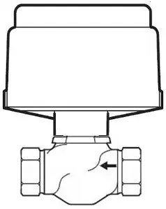 Schneider Electric VK-7213-203-4-03 Globe Valve Assembly