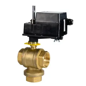SK0456531-US20260702-105043-0 Schneider Electric VS-2313-506-9-63 SmartX Ball Valve Assembly 2 in 3-Way Mix NPT - Image 1