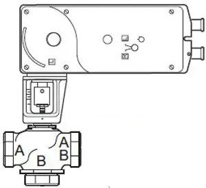 SK0456776-US20260702-105043-0 Schneider Electric VS-7313-593-4-09 Globe Valve Assembly 1-1/4 Inch 3-Way Mixing - Image 1