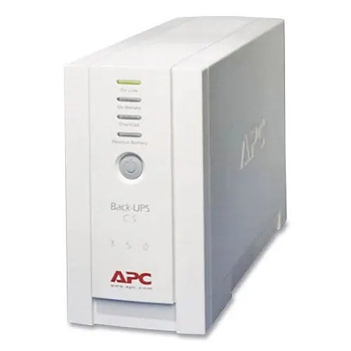 APC BK350 Back-UPS CS 350VA 120V 6 Surge Outlets