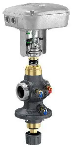 SK0457490-US20260702-105043-0 Schneider Electric VP220E-40S-024-U234 Spacelogic Valve Actuator Assembly 1-1/2 in 24 GPM - Image 1