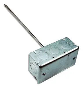 SK0457676-US20260702-105043-0 Veris Industries TFBMR00 Temperature Sensor Duct w/ Mounting Box 4 inches - Image 1
