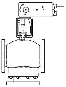 SK0457848-US20260702-105043-0 Schneider Electric VF-8303-596-5-13 Valve Actuator Assembly 3 in Globe Replacement MPN - Image 1