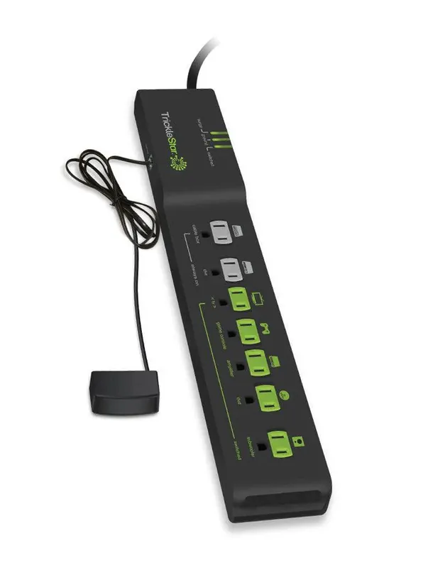 SK0458227-US20260702-105043-0 TrickleStar TS1810 7 Outlet AV Advanced PowerStrip+ - Image 1
