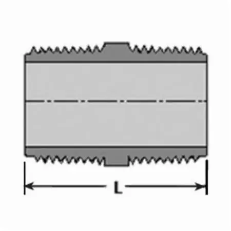 Spears 887-080C Nipple Fitting 2X8 CPVC S80
