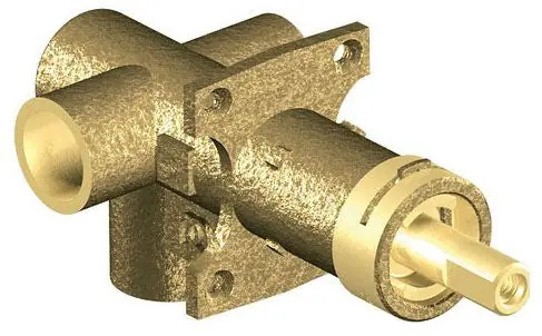 SK0458510-US20260702-105043-0 Moen 3372 Brass Rough-in 3-Function Transfer Shower Valve - 1/2 in. CC Connection - Image 1