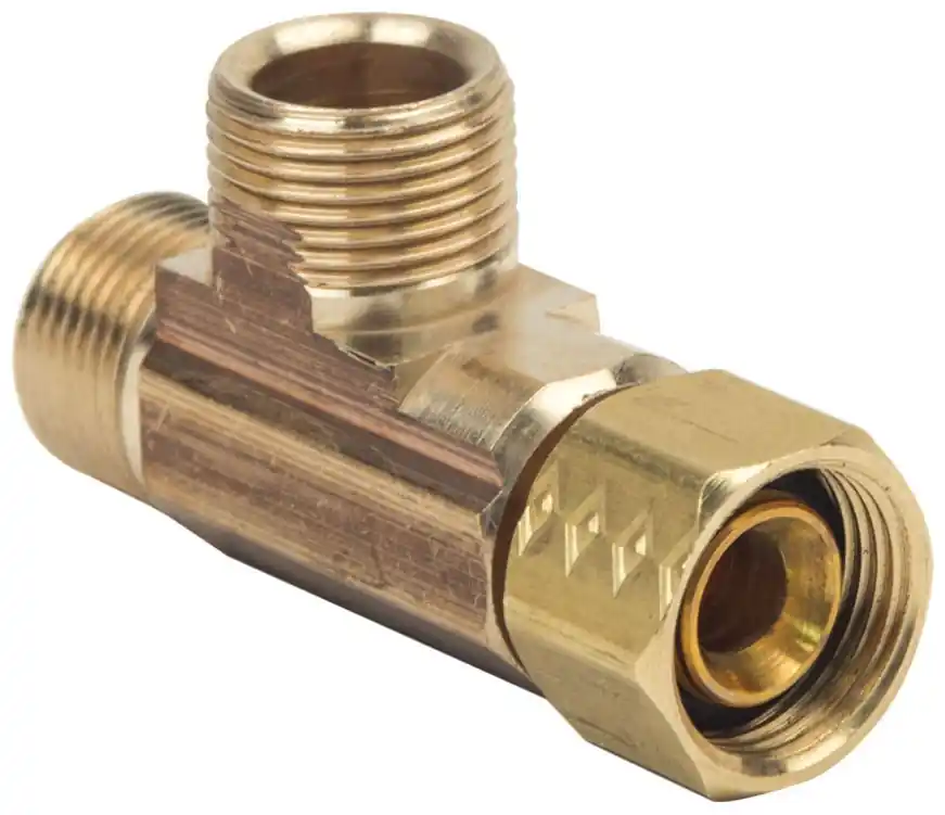 SK0458537-US20260702-105043-0 BrassCraft CT2-666XP Tee Adapter 3/8 Female Compression x 3/8 Compression x 3/8 Compression - Image 1