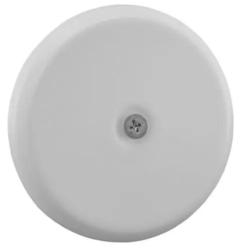 Jones Stephens C95005 Cleanout Cover Plate 5-1/4 in White