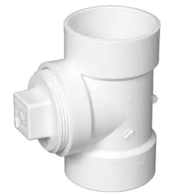 SK0458546-US20260702-105043-0 Charlotte Pipe and Foundry 03540 DWV2TT 2 Cleanout Tee W/Plug - Image 1