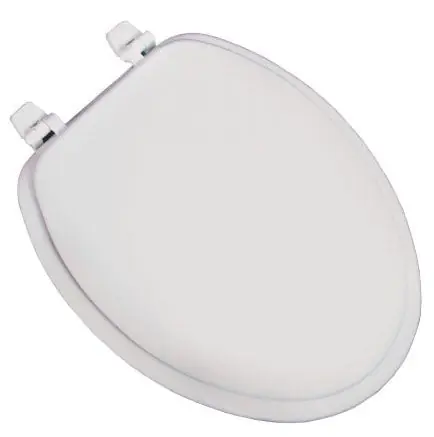 Jones Stephens C002WD00 Elongated Wood Toilet Seat