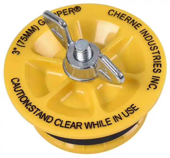 SK0458775-US20260702-105043-0 Cherne 270237 CHE3GRIP 3 Twist Tite Mechanical Wing Nut Gripper Plug - Image 1